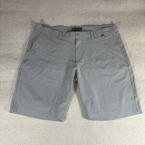 Travis Mathew Men's Golf Shorts Size‎ 40 Gray Stretch Performance Casual Stretch